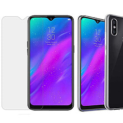 Xeptio Realme 3 PRO verre trempé protection écran vitre ET coque transparente 