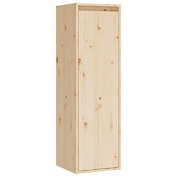 vidaXL Armoire murale 30x30x100 cm Bois de pin massif 