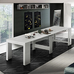 Ahd Amazing Home Design Table À Manger Console Extensible 90-300x51cm Bois Blanc Pratika Larch