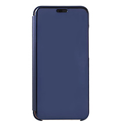 Etui en PU surface du miroir bleu foncé pour votre Huawei P20 Lite/Nova 3e