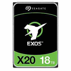 Seagate Technology Disque dur Seagate Exos X20 3,5" 18 TB