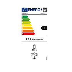 Réfrigérateur 1 porte 60cm 322l - sw6a2qwf2 - WHIRLPOOL