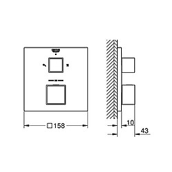 Avis GROHE 24154000 PLUMBING_FIXTURE, Chromé