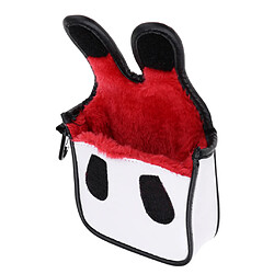 premium maillet de golf carré putter head cover club protège-tête rouge pas cher