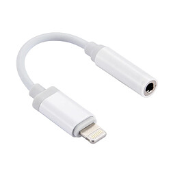 Wewoo Adaptateur pour iPhone X / 8 et 8 Plus / 7 7 Plus Lightning Mâle à Jack 3,5 mm Audio Câble Femelle, Support iOS 10.3.1 ou Au-dessus des Téléphones, 