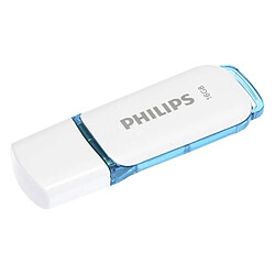 SHOP-STORY - FM16FD70B : Clé USB Philipps 2.0 16 Go Snow Edition Bleu