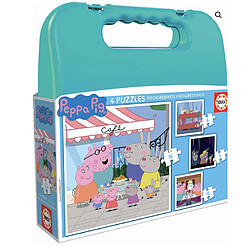 Educa Borras 4 puzzles progressifs peppa pig 