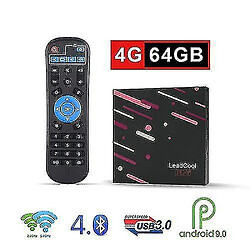 Universal Android 9.0 LeadCool Play TV Box RK3318 Quad Core 2 Go 16 Go 4 Go 64 Go Smart TV Box Player Media 1080p 