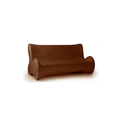 VONDOM 51002-BRO Canapé Extérieur Polyethylene Bronze