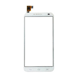 Wewoo Pour Alcatel One Touch Idol blanc 2 / OT6037 / 6037 / 6037Y pièce détachée remplacement d'écran tactile