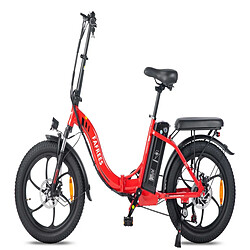 Avis Vélo Électrique FAFREES F20 - 250W Batterie 576WH Autonomie 70KM - Rouge