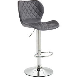 Non Tabouret de bar liège simili cuir chrome 