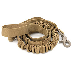 Universal Laisse pour chien saut à l'élastique 2 Saisie pour chien chat Laisse pour animal de compagnie Laisse élastique pour chien guépard Entraînement pour berger allemand Large Dog | Laisse (Khaki Card) 