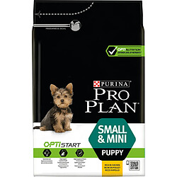 Proplan PRO PLAN Optistart Croquettes - Riche en poulet - Pour chiots de petite taille - 3 kg 