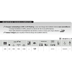 GYS Démarreur autonome 12 volts - GYSPACK 400 pas cher