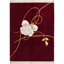 Vidal Tapis de laine 203x152 rouge Darya