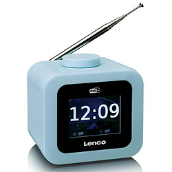 Lenco Radio-réveil DAB+/FM avec écran couleur CR-620BU Bleu