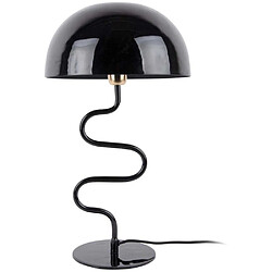 LEITMOTIV Lampe à poser en métal Twist noir.