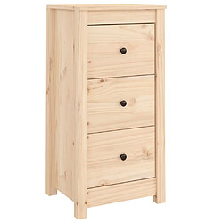 Maison Chic Buffet,Meuble de Rangement,commode pour salon,Cuisine 40x35x80 cm Bois massif de pin -MN35867