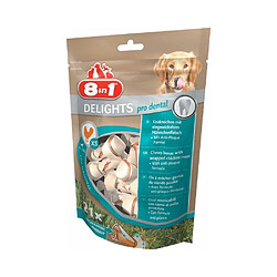 8 In 1 Sachet 21 os à mâcher pour chien Delights pro dental. Sachet 21 os à mâcher pour chien Delights pro dental