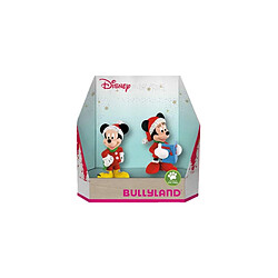 Bullyland Disney - Pack 2 figurines Mickey Noël