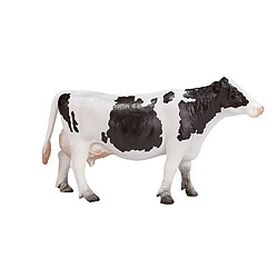 MOJO Holstein Vache Réaliste Animal de Ferme Jouet Réplique Figurine Peinte à la Main 