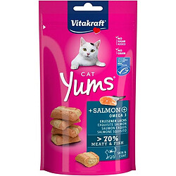 Collation pour Chat Vitakraft Cat Yums Salmon Poisson 40 g 