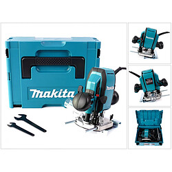 Makita RP 0900 J - Défonceuse 900 watts 8 mm + Coffret système MAKPAC