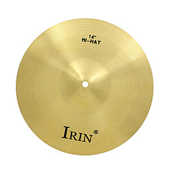 Acheter laiton splash crash Cymbal Salut cymbales chapeau pour ensemble de tambour 14 pouces