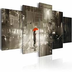 Paris Prix Tableau Imprimé Rain City 100 x 200 cm 