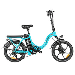 Acheter SAMEBIKE Vélo électrique, pneu 20*2.35 pouces, moteur 350W, batterie 36V 12Ah, vitesse max 32km/h, CY20 - Bleu lac