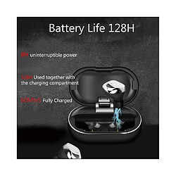 Acheter Universal Casque bluetooth sans fil pour x26 double oreille casque bluetooth 5.0 argent