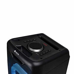 Avis NGS Wild Rave 2 Enceinte de fête portable compatible avec la technologie Bluetooth et TWS-300W-USB-AUX IN. Autonomie 10 heures. lumières LED. Micro.