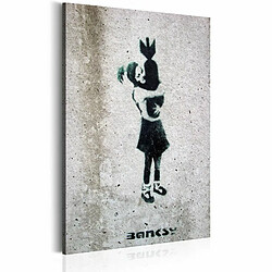 Paris Prix Tableau Imprimé Bomb Hugger - Banksy 40 x 60 cm