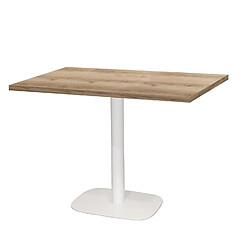 Restootab Table 120x70cm - modèle Round chene delano