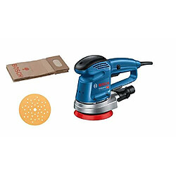 Bosch ponceuse orbitale GEX 34-125 (? de plateau 150 mm, disque C470 pour bois, adaptateur d'aspiration, dans carton)