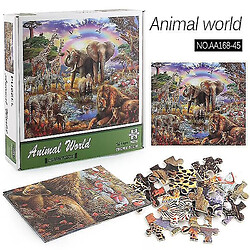 Avis Universal Puzzle du monde animal jeu de décompression 1000 pièces