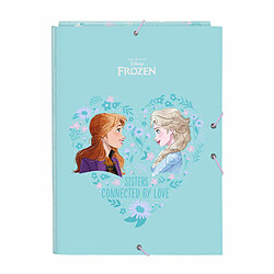 Dossier Frozen Hello spring Bleu A4 