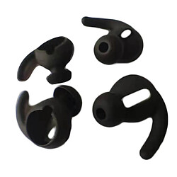 Casque En Silicone Pour Embouts D'oreille + écouteurs + étui Pour Airpods Noir pas cher