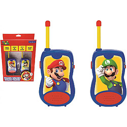 Lexibook talkie Walkies numériques jusqu’à 120 mètres Nintendo Super Mario