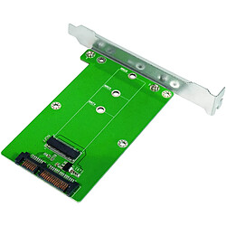 Logilink PC0085 Adaptateur M.2 SATA (clé ou clé B+M) SSD vers SATA III 6 Gbps