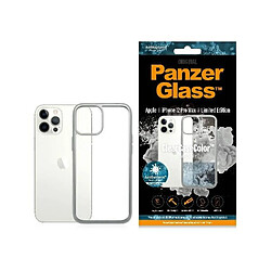 panzerglass coque transparent iphone 12 pro max satin silver ab