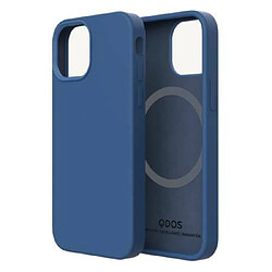 QDOS Coque pour iPhone 13 mini Touch Pure avec Snap Compatible MagSafe Bleu marine