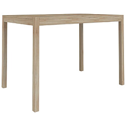 Acheter Maison Chic Table + chaises à manger| Ensemble de 5 salle à manger Bois d'acacia solide -GKD36058