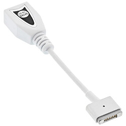 Bloc d'alimentation Inline® pour notebook TIP M16B (16,5 V), pour Apple Magsafe2, MacBook Pro Retina, 90W / 120W, blanc