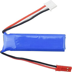 2pcs Batteries au Lithium 751845 7.4V 550mAh pour Voiture Wltoys K969 K979 K989 K999 P929 P939 Haute Vitesse Télécommande