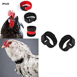 4pcs Collier De Poulet Anti-corbeau Collier De Coq