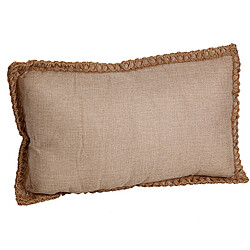 Coussin Romimex Champagne 30 x 10 x 50 cm 