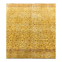 Acheter Vidal Tapis de laine 249x150 jaune Ultra Vintage