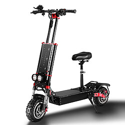 BOYUEDA S4-11 pouces Trottinette électrique 5600W 60V 43Ah Frein à Huile Autonomie 100KM